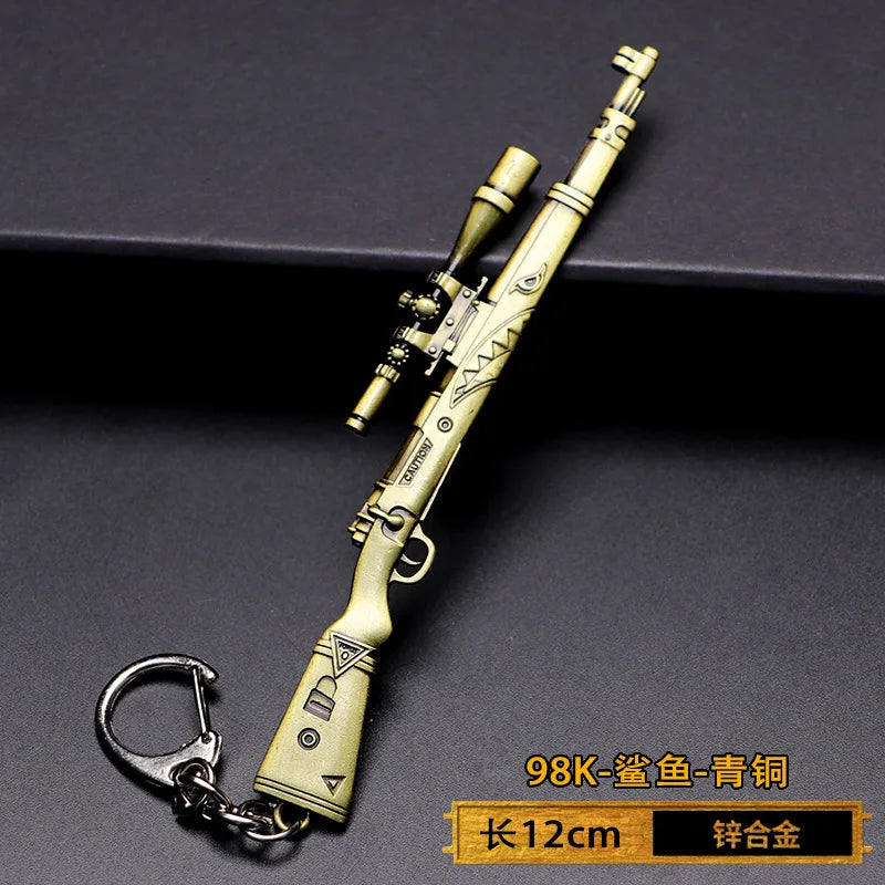 Mini Gun Keychain