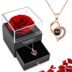 "I Love You" Projection Necklace Gift Set
