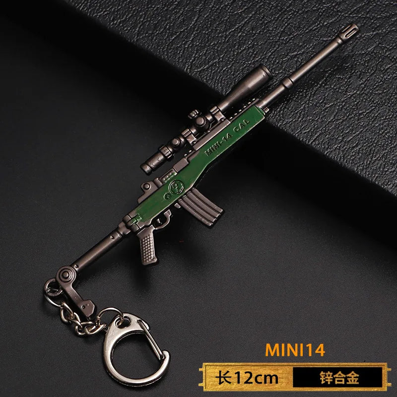 Mini Gun Keychain