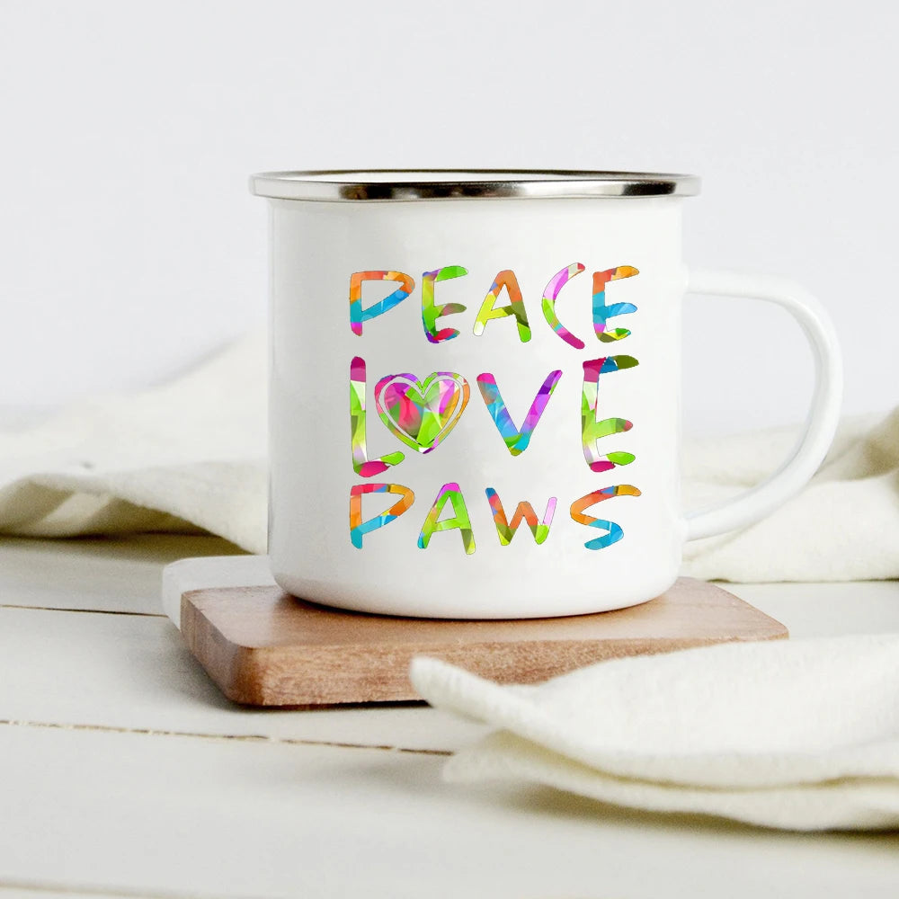 Funny Dachshund Enamel Mug