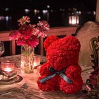 Light Up Rose Bear Gift Box