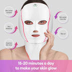 7-Color LED Photon Therapy Face & Neck Mask