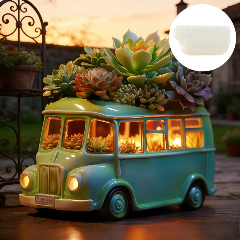 Bus Planter & Storage Silicone