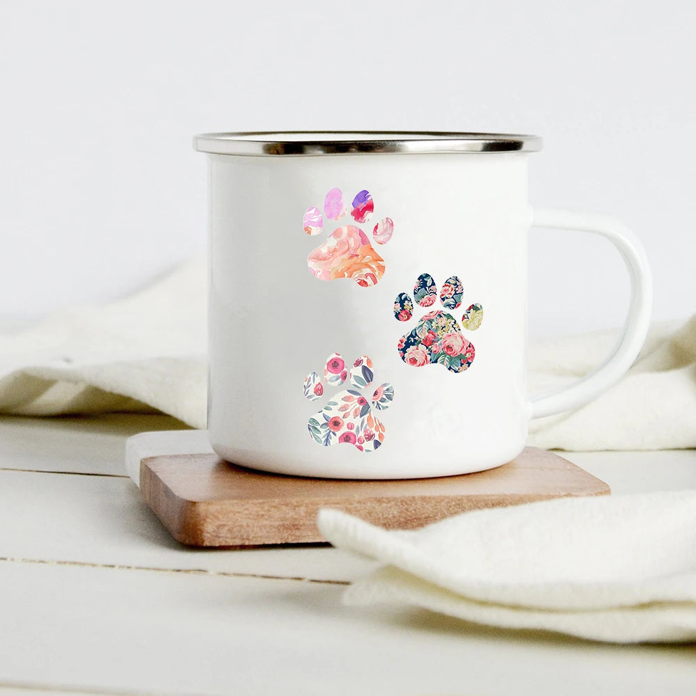 Funny Dachshund Enamel Mug
