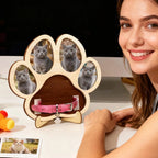 Wooden Pet Keepsake Photo Frame