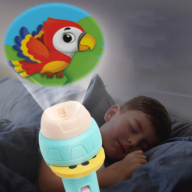 Magical Story Projector Flashlight Toy for Kids