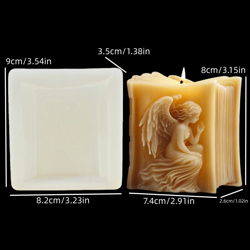 Elf Angel Candle Silicone Mold