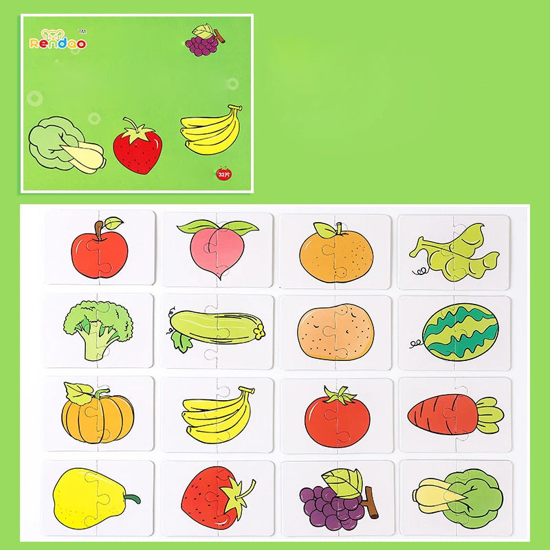 Wooden Shape Matching Puzzle Toy