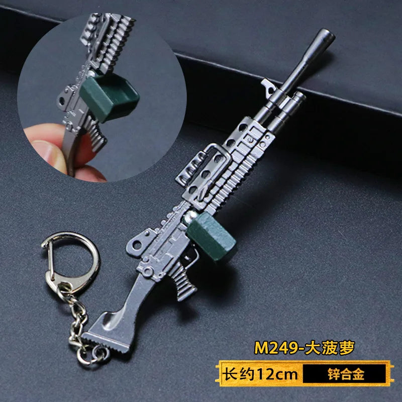Mini Gun Keychain