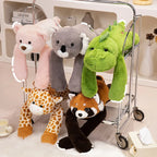 Long Arm Weighted Plush Animal Pillow