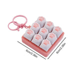 Cat Paw Keyboard Fidget Keychain