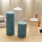 Geometric Silicone Candle Mold