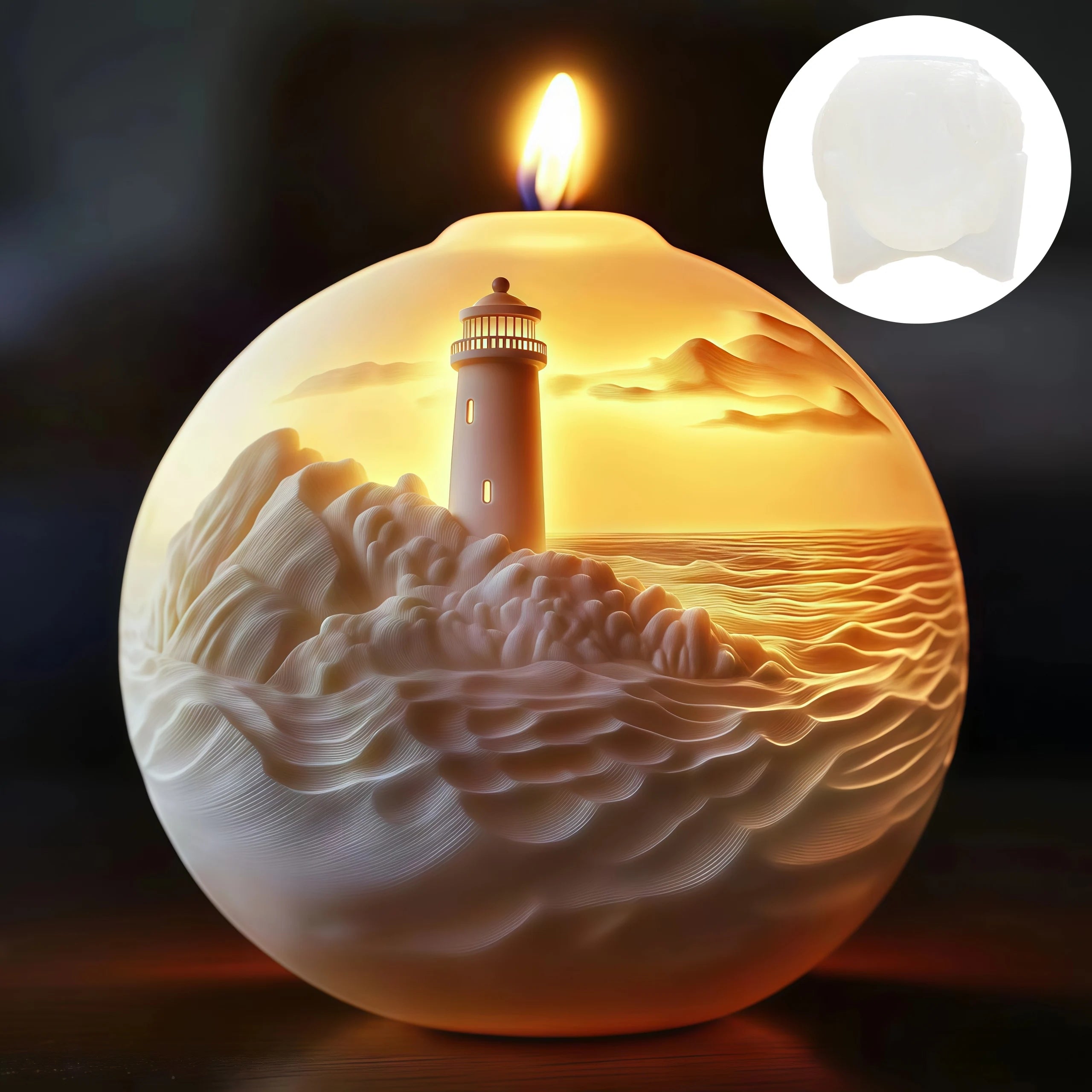 Villa House Silicone Candle Mold