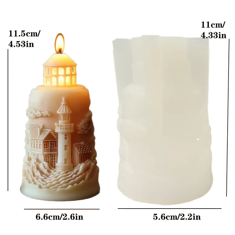 Villa House Silicone Candle Mold