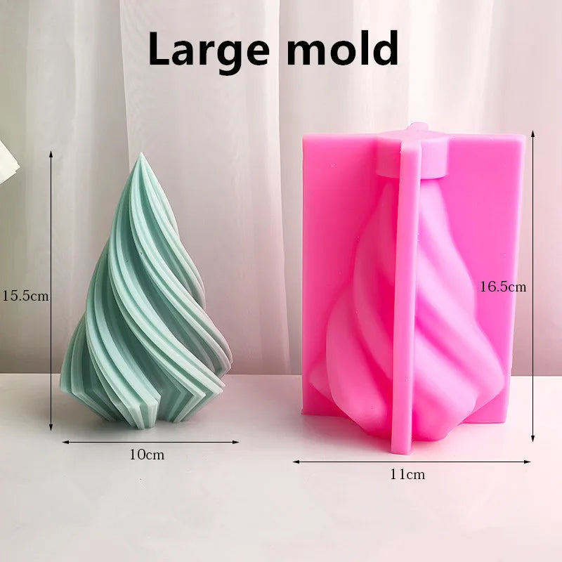 Geometric Silicone Candle Mold