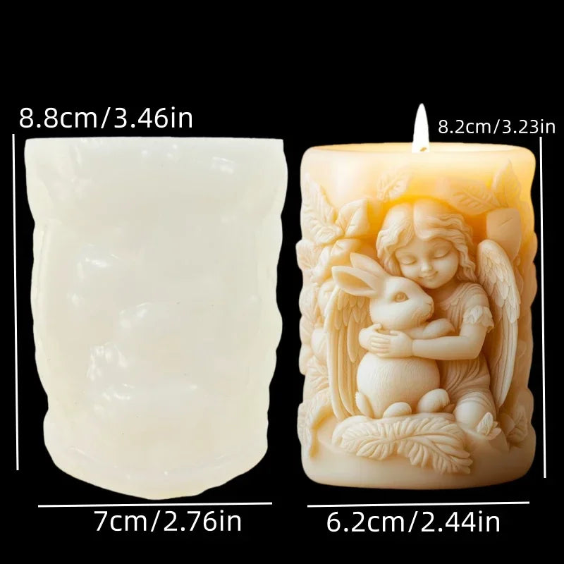 Elf Angel Candle Silicone Mold