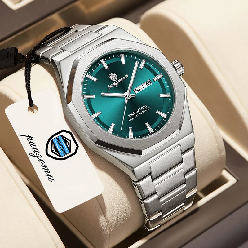 Luxury SS Sports Quartz Watch for Men
