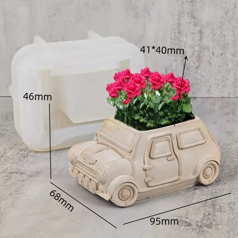 Bus Planter & Storage Silicone