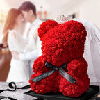 Light Up Rose Bear Gift Box