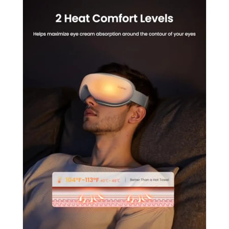 Relaxing Heated Eye Massager Sleep Mask