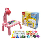 LED Projector Drawing Table for Kids