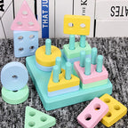 Wooden Shape Matching Puzzle Toy