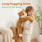 Long Arm Weighted Plush Animal Pillow