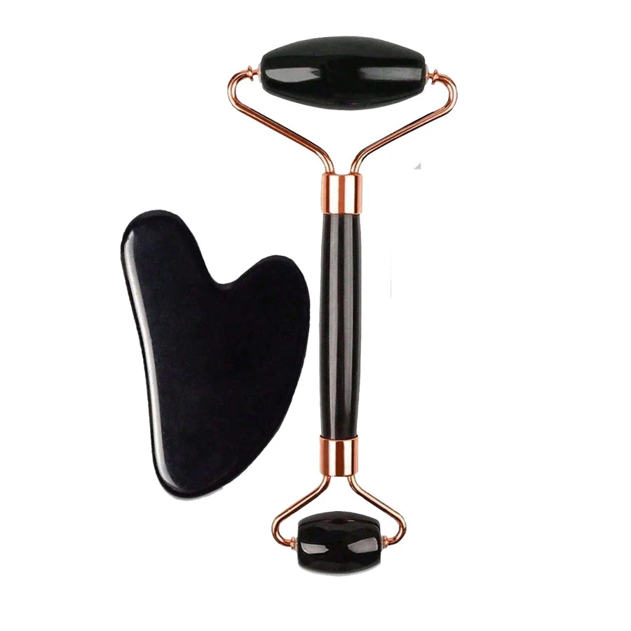 Ice Facial Roller & Gua Sha Skincare Set