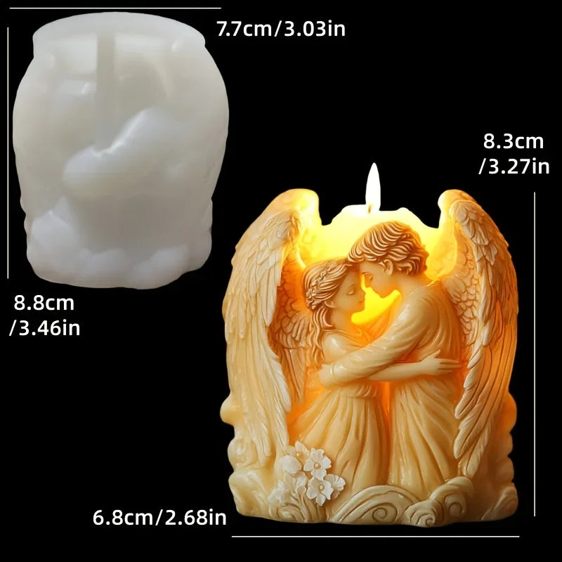 Elf Angel Candle Silicone Mold
