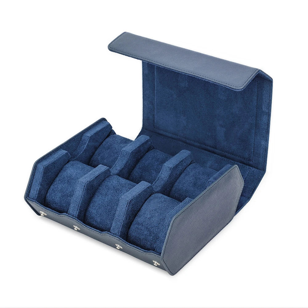 Luxury Leather Watch Travel Case
