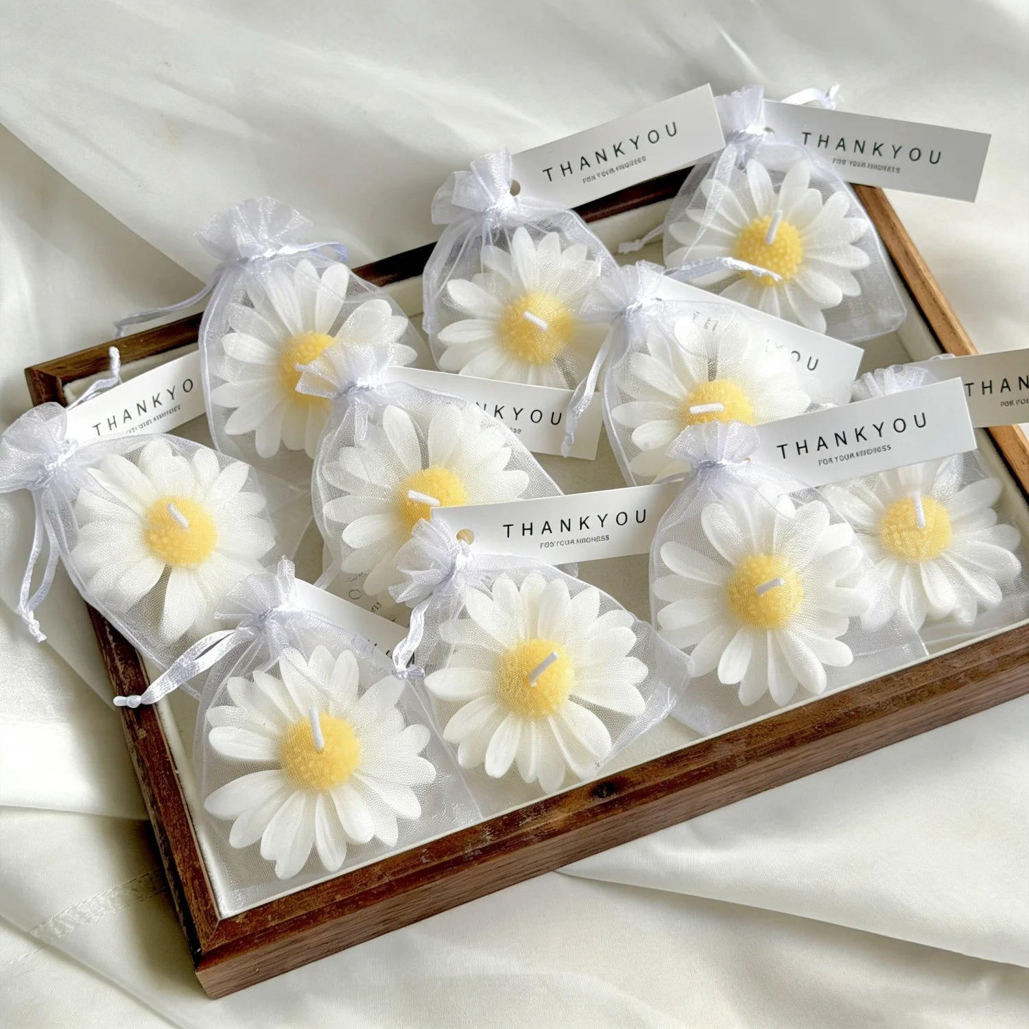 Daisy Flower Scented Soy Wax Candles