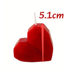 3D Heart-Shaped Love Candle