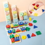 Wooden Shape Matching Puzzle Toy