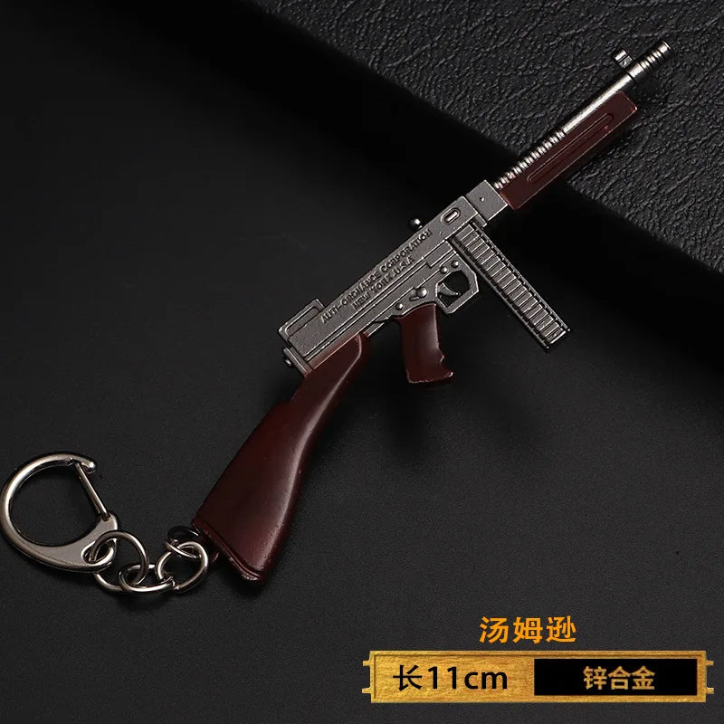 Mini Gun Keychain