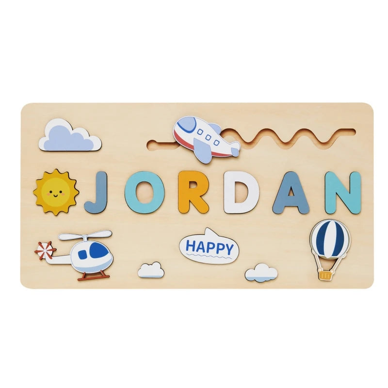 Wooden Name Puzzle for Kids