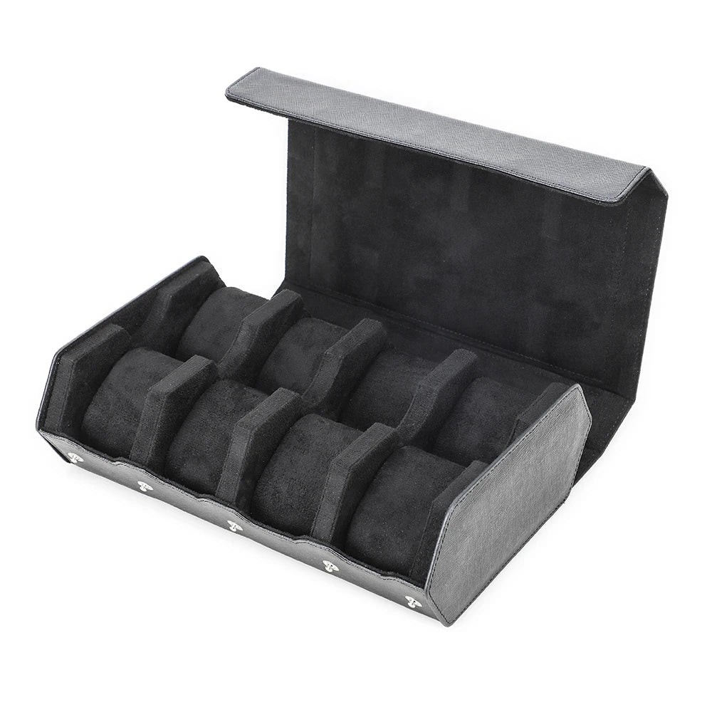 Luxury Leather Watch Travel Case