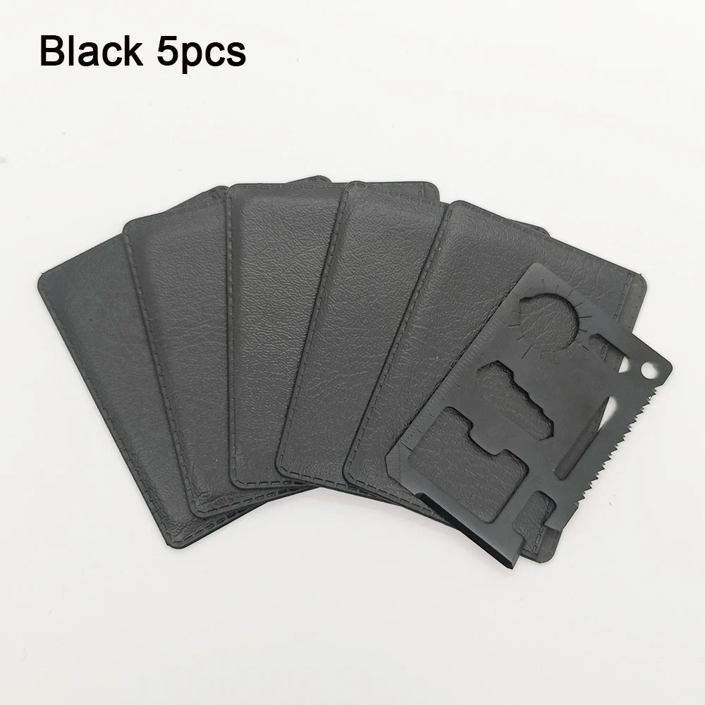 11-in-1 Multi-Function Pocket Survival Tool Card