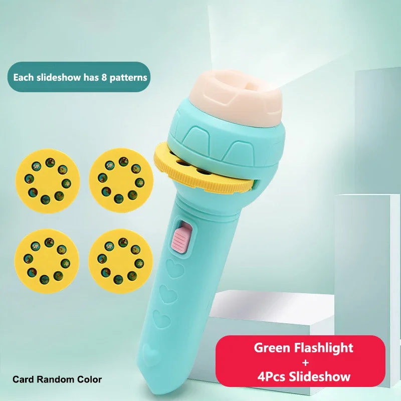 Magical Story Projector Flashlight Toy for Kids