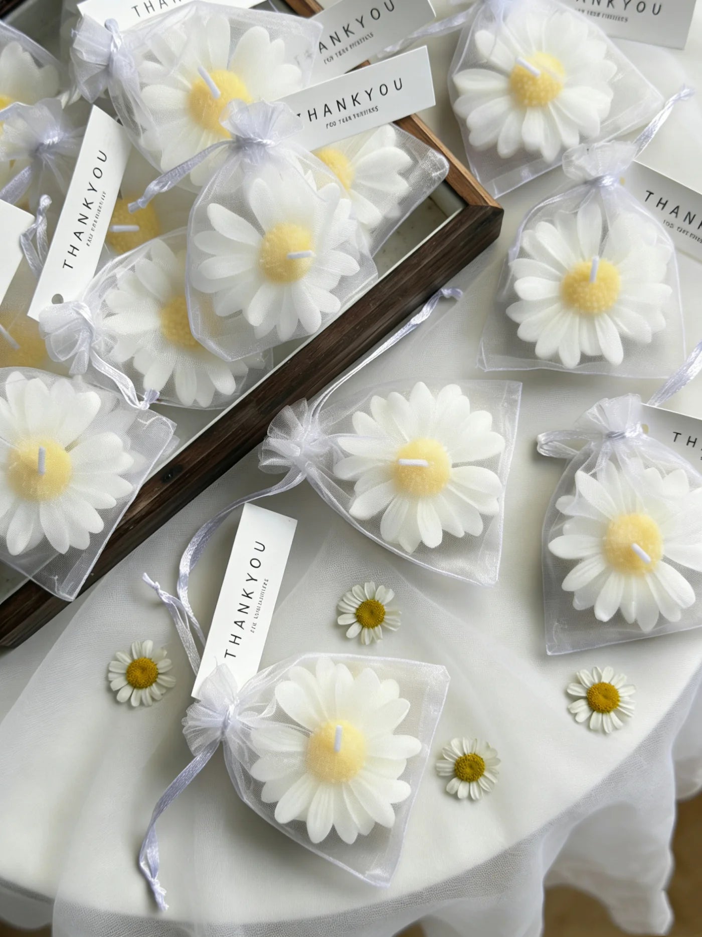 Daisy Flower Scented Soy Wax Candles