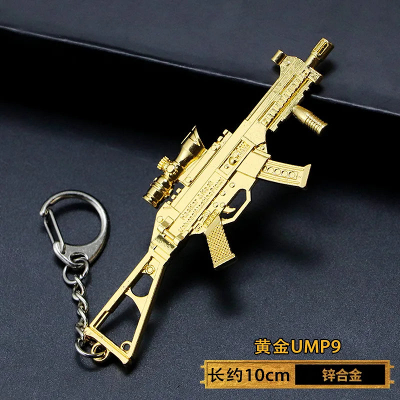Mini Gun Keychain