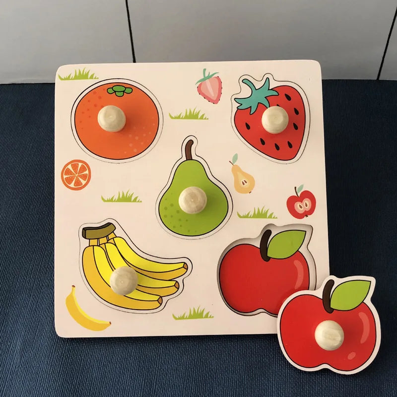 Wooden Shape Matching Puzzle Toy