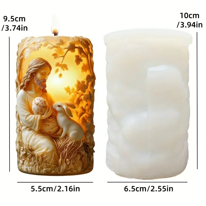 Elf Angel Candle Silicone Mold