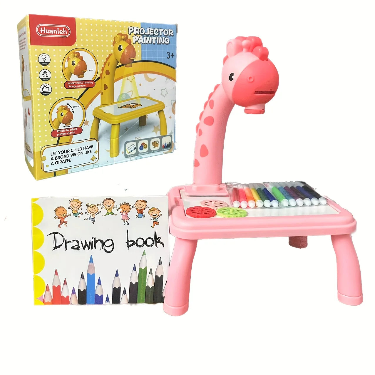 LED Projector Drawing Table for Kids