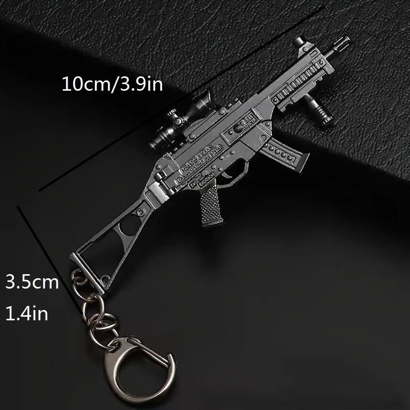 Mini Gun Keychain