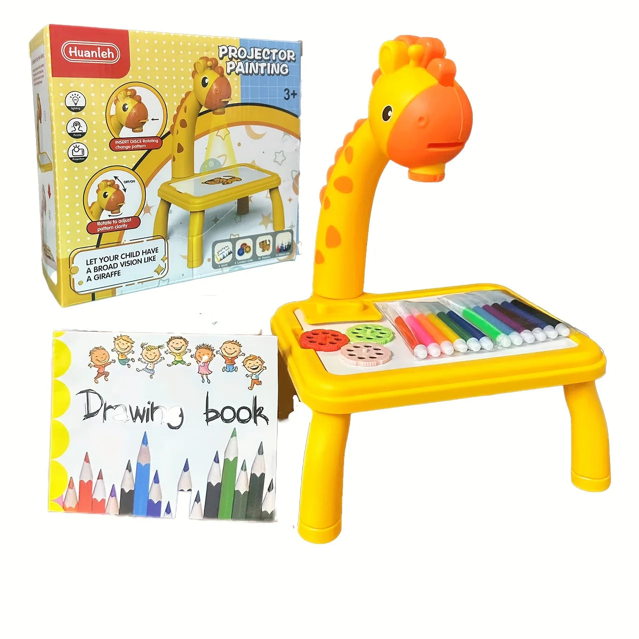LED Projector Drawing Table for Kids