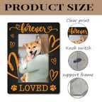 Forever Loved Pet Memorial Picture Frame