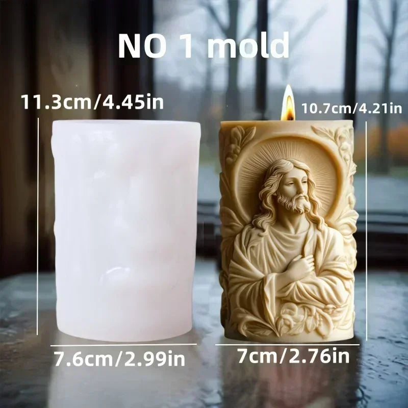 Elf Angel Candle Silicone Mold