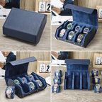 Luxury Leather Watch Travel Case