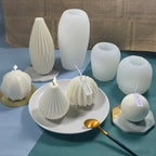 Geometric Silicone Candle Mold