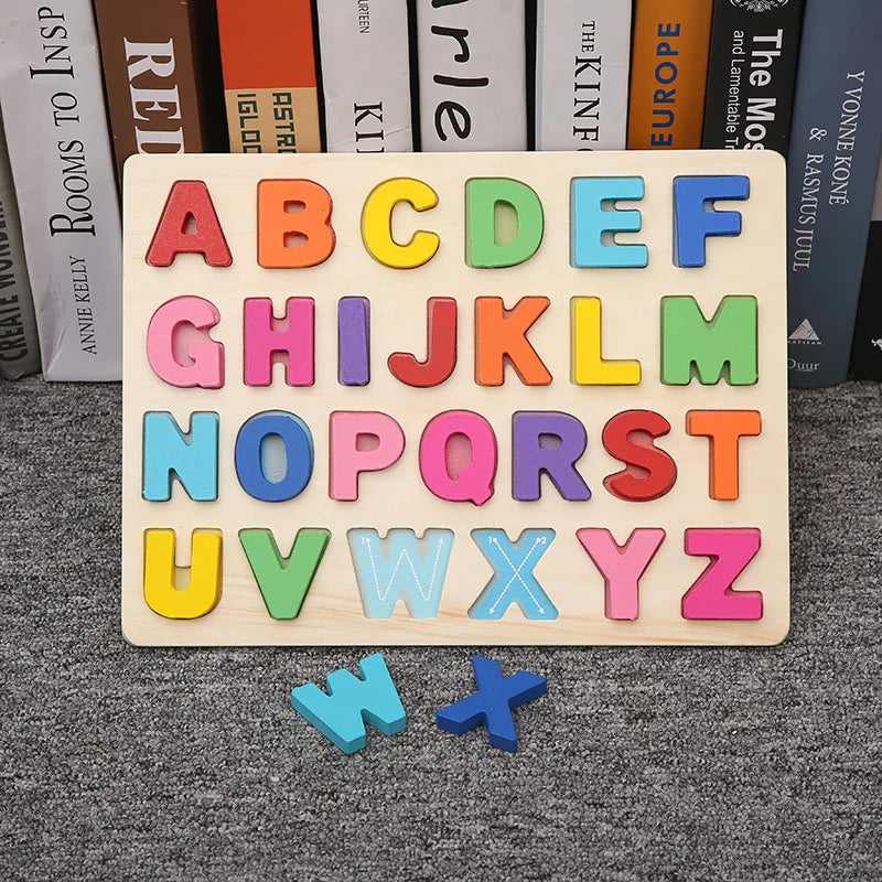 Wooden Shape Matching Puzzle Toy